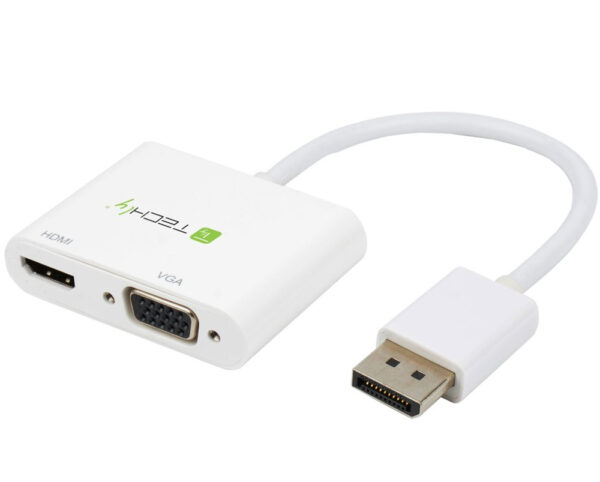 Adattatore DisplayPort ad HDMI/VGA 4K 60Hz