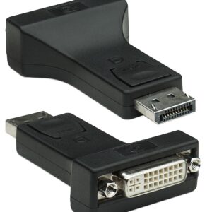Adattatore DisplayPort DP Maschio a DVI-I 24+5 Femmina