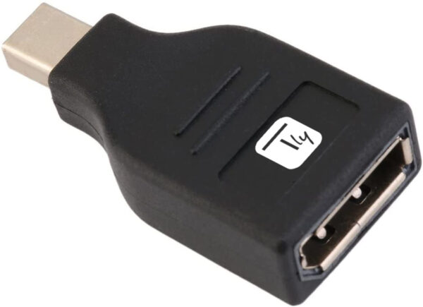 Adattatore DisplayPort F/Mini DisplayPort M (Thunderbolt) 4K Nero - immagine 8