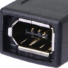 Adattatore Firewire 1394 9 maschio 6 femmina - immagine 2