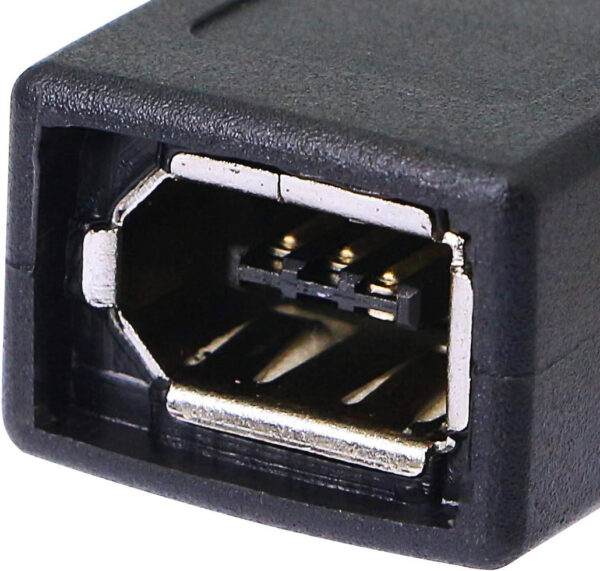 Adattatore Firewire 1394 9 maschio 6 femmina - immagine 2