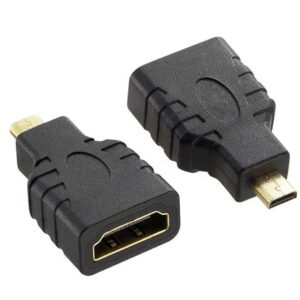 Adattatore HDMI Femmina a Micro HDMI Tipo D Maschio