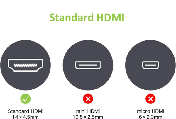 Adattatore HDMI Maschio / Femmina Angolato 270° - immagine 5