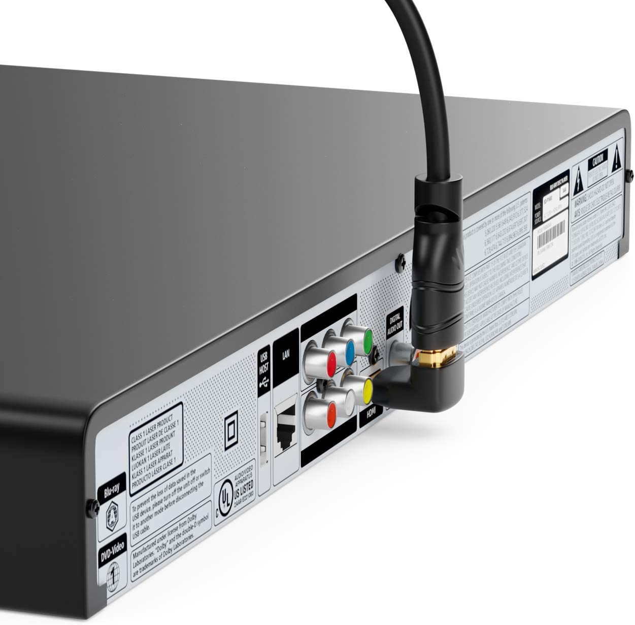 Adattatore HDMI™ Maschio / Femmina 90° Verso il Basso - immagine 3