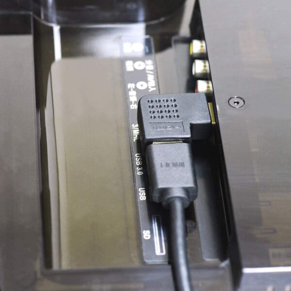 Adattatore HDMI Maschio / Femmina Angolato 90° - immagine 10