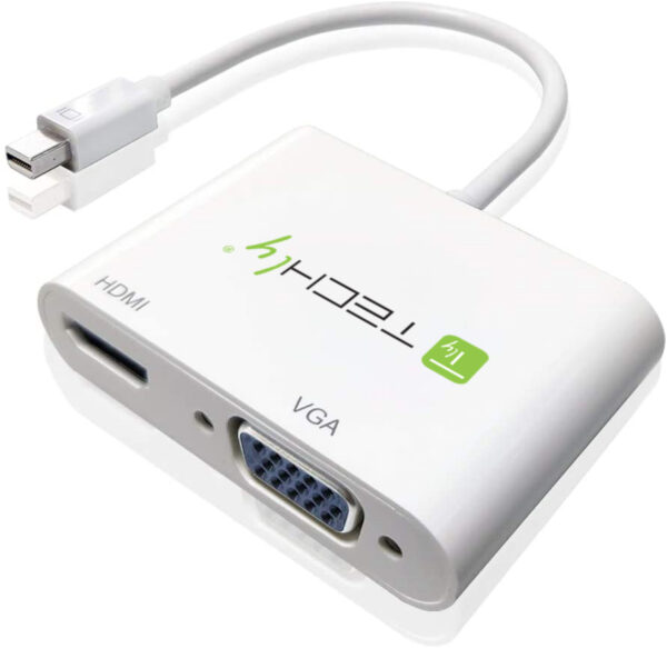 Adattatore Mini DisplayPort ad HDMI/VGA