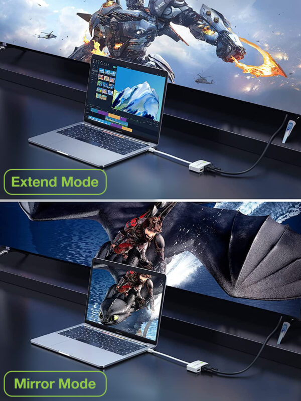 Adattatore Mini DisplayPort ad HDMI/VGA - immagine 7
