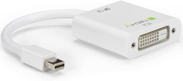 Adattatore Mini DisplayPort (Thunderbolt) 1.2 / DVI 15cm Bianco - immagine 3