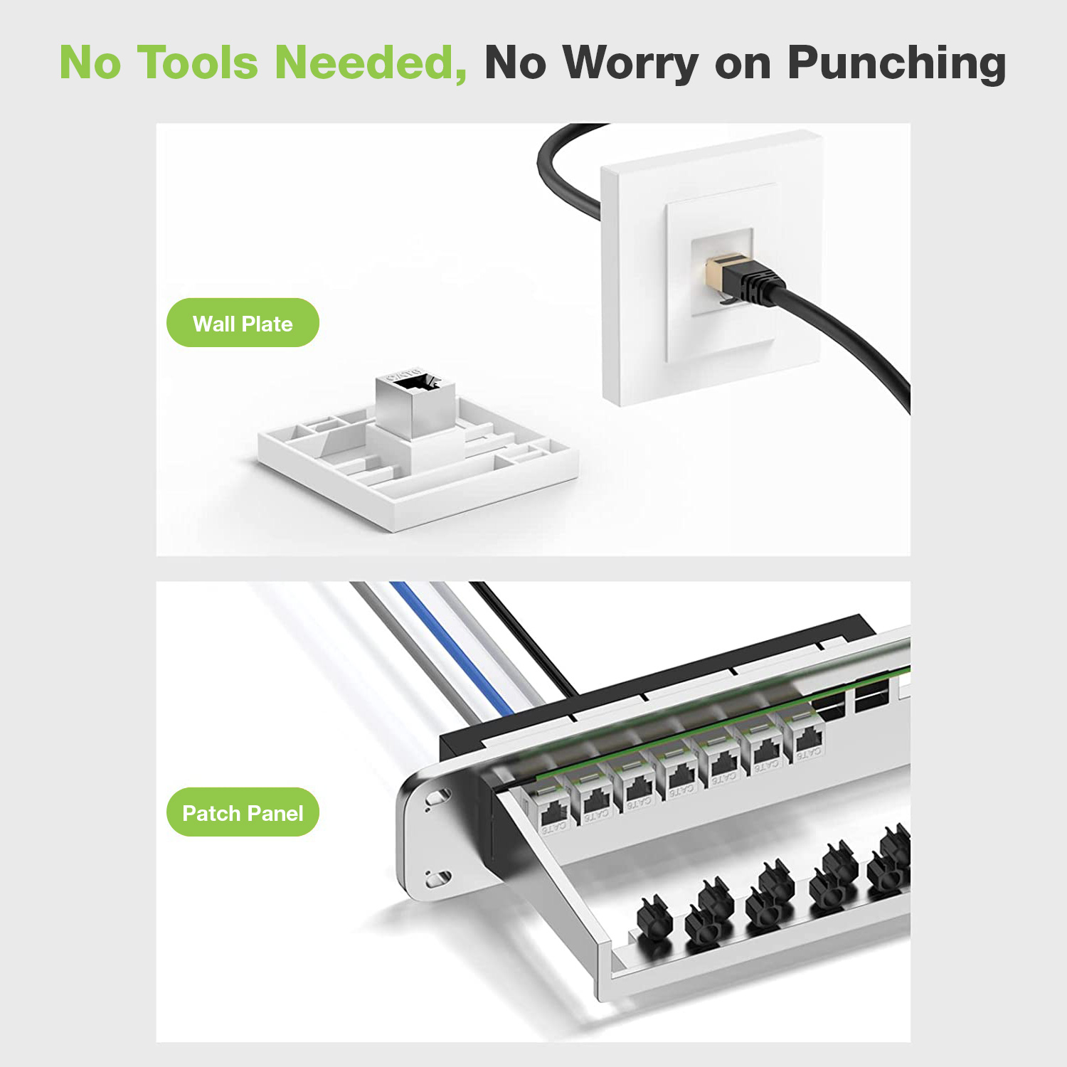 Accoppiatore di Rete Cat.5E F/F Schermato FTP - immagine 6