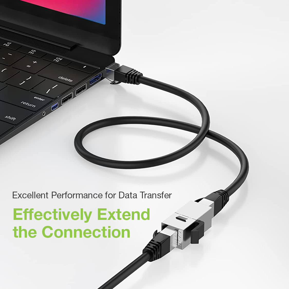 Accoppiatore di Rete Cat.5E F/F Schermato FTP - immagine 8