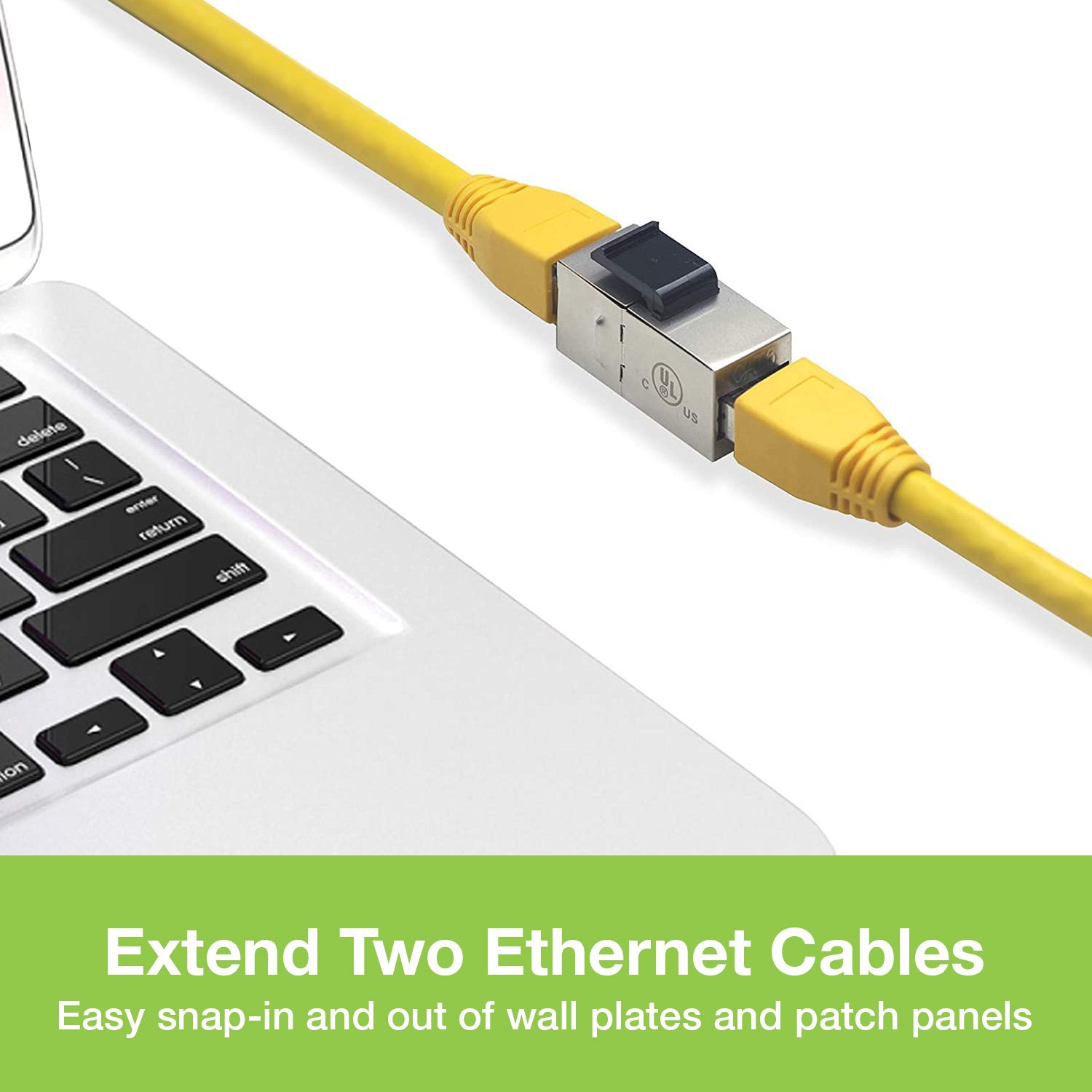 Accoppiatore di Rete Cat.5E F/F Schermato FTP - immagine 4