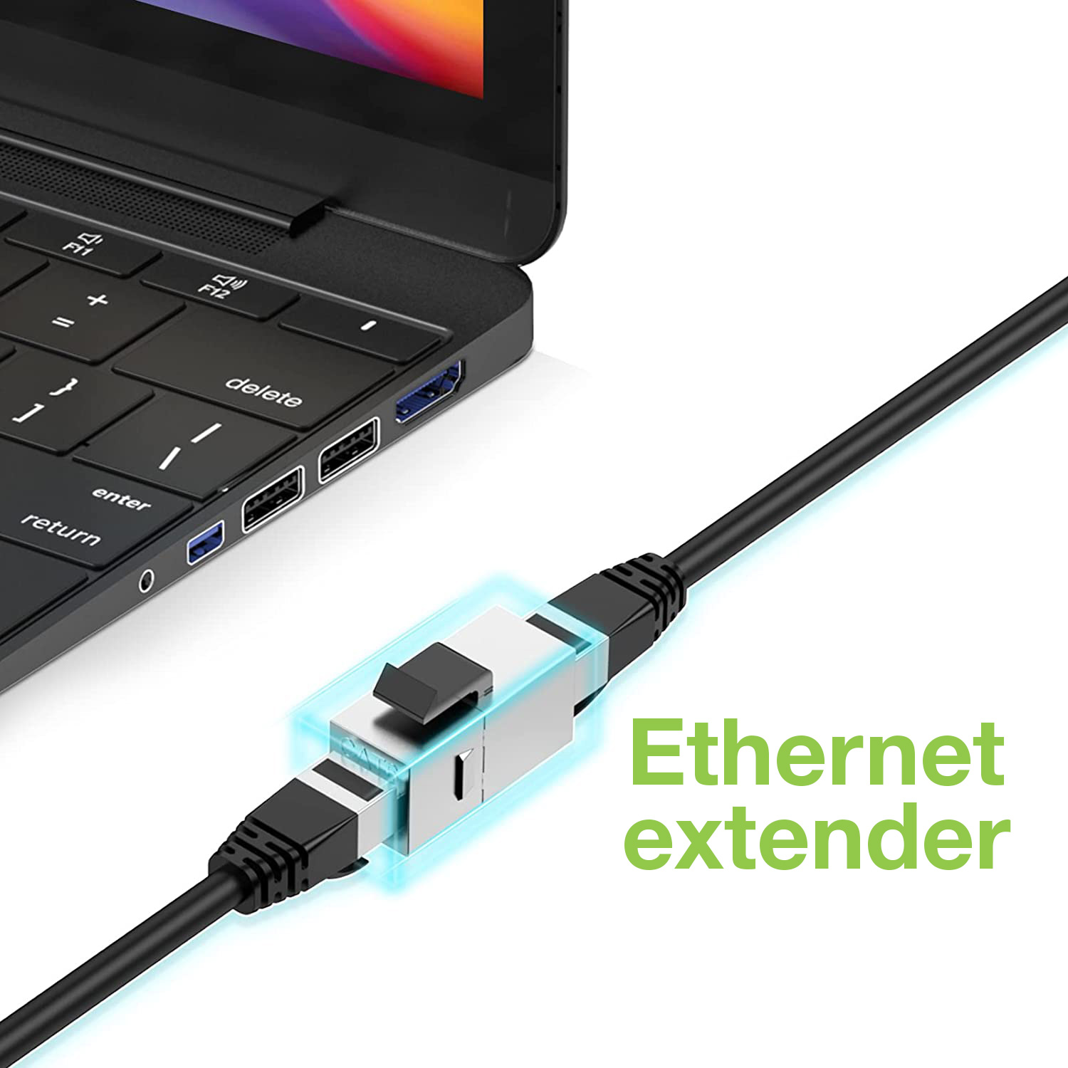 Accoppiatore di Rete Cat.6 F/F Schermato FTP - immagine 7