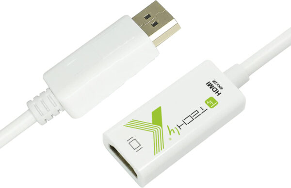 Adattatore Passivo DisplayPort Maschio a HDMI Femmina 4K 60Hz - immagine 4