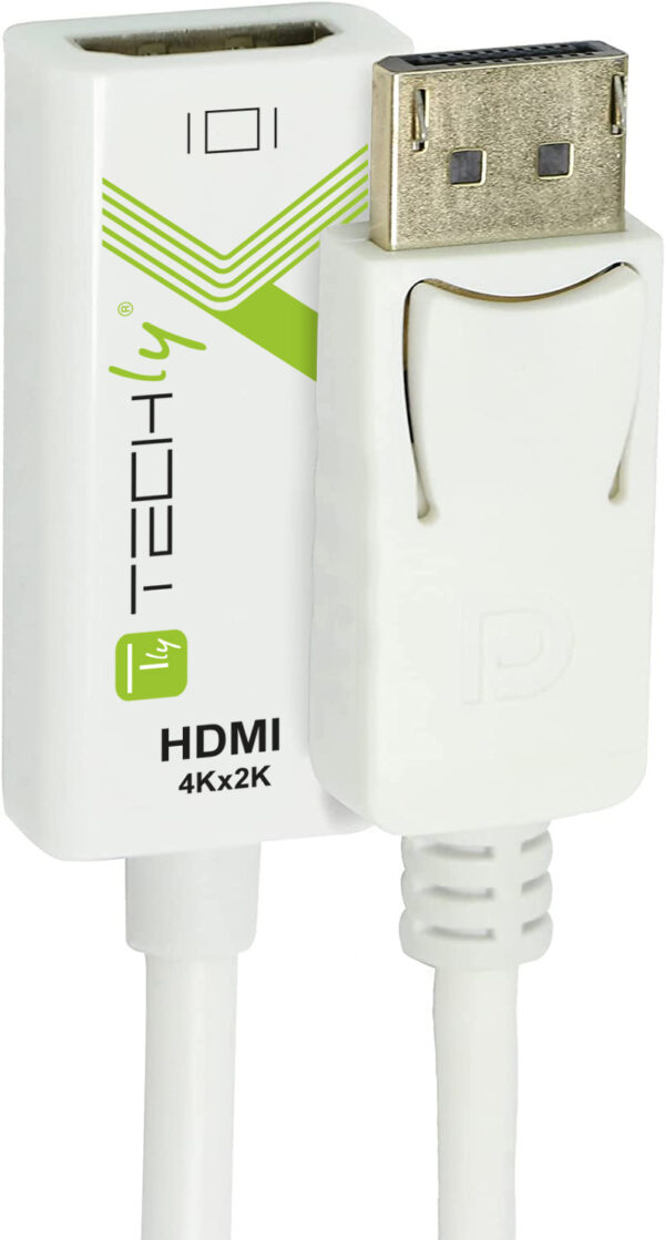 Adattatore Passivo DisplayPort Maschio a HDMI Femmina 4K 60Hz - immagine 3