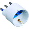 Adattatore spina 16A presa Schuko Bianco - immagine 4