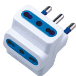 Adattatore triplo spina 16A Bianco
