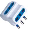 Adattatore triplo spina 16A Bianco - immagine 2