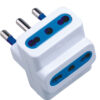 Adattatore triplo spina 16A Bianco - immagine 3