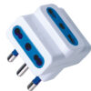 Adattatore triplo spina 16A Bianco - immagine 4