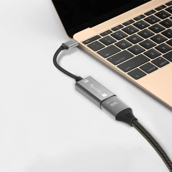 Adattatore USB-C™ 3.2 a Displayport 1.4 8K@60Hz 15 cm - immagine 3