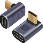 Adattatore USB-C&trade; Maschio/Femmina Angolato 90&deg; 40Gbps 4K e 8K