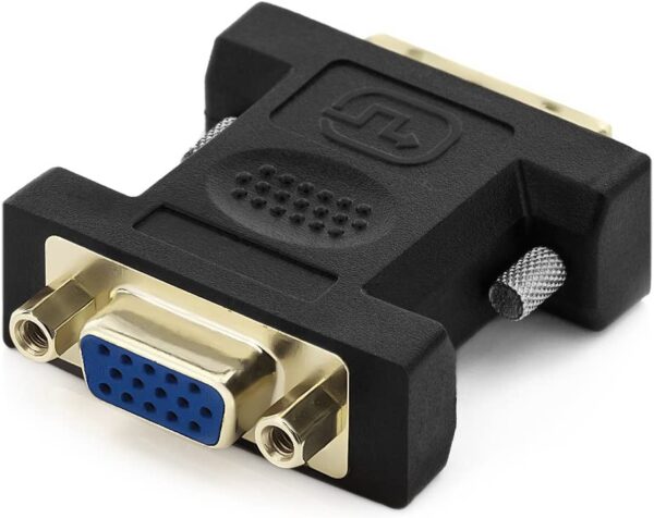 Adattatore Video Analogico DVI-I Maschio a VGA Femmina - immagine 3