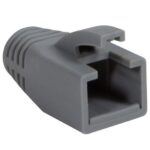 Copriconnettore per Plug RJ45 Cat.6 8mm Grigio
