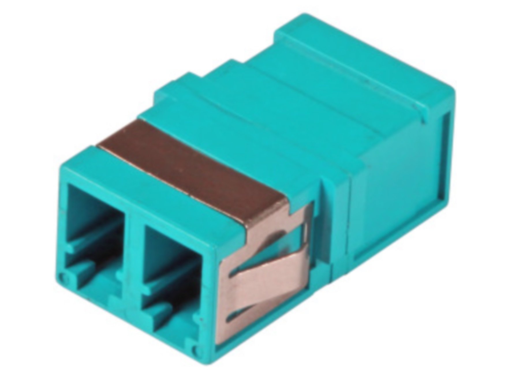 Adattatore a Bussola Keystone LC Duplex Multimodale Acqua OM3