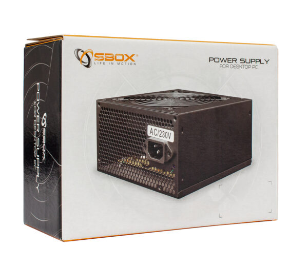 Alimentatore per PC 400W ATX Ventola 12cm - immagine 2