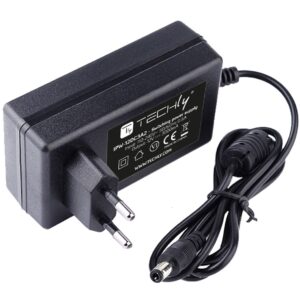 Alimentatore Switching 12V 3000mA Plug 5.5 x 2.5 mm Nero