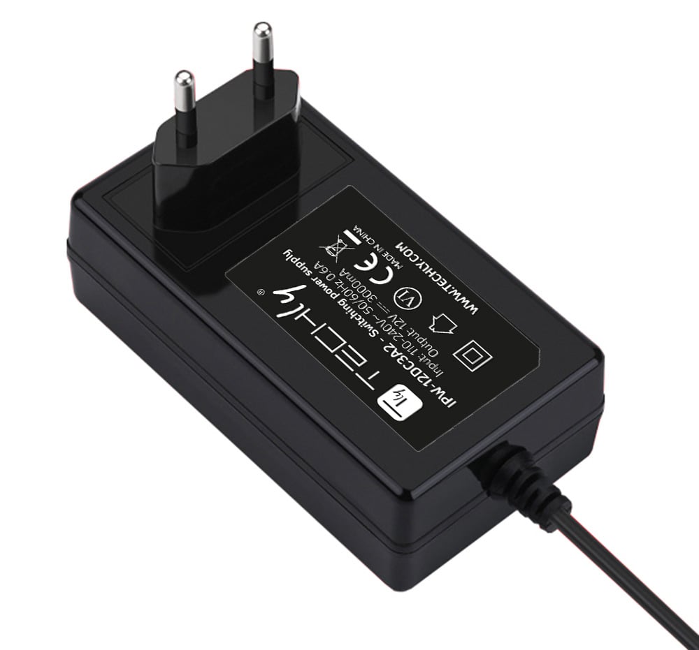 Alimentatore Switching 12V 3000mA Plug 5.5 x 2.5 mm Nero - immagine 5