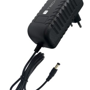 Alimentatore Universale 12V 1500mA Plug 5.5 x 2.1mm Nero