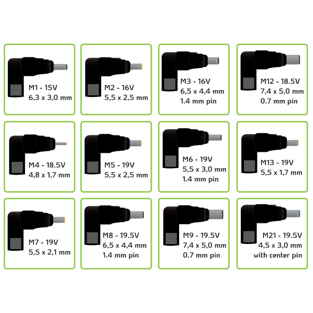 Alimentatore Universale AC per Notebook e LCD 70W con porta USB - immagine 3