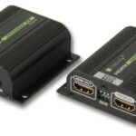 Amplificatore Extender HDMI Full HD 3D POE su cavo Cat.6/6A/7 40m con EDID ed IR