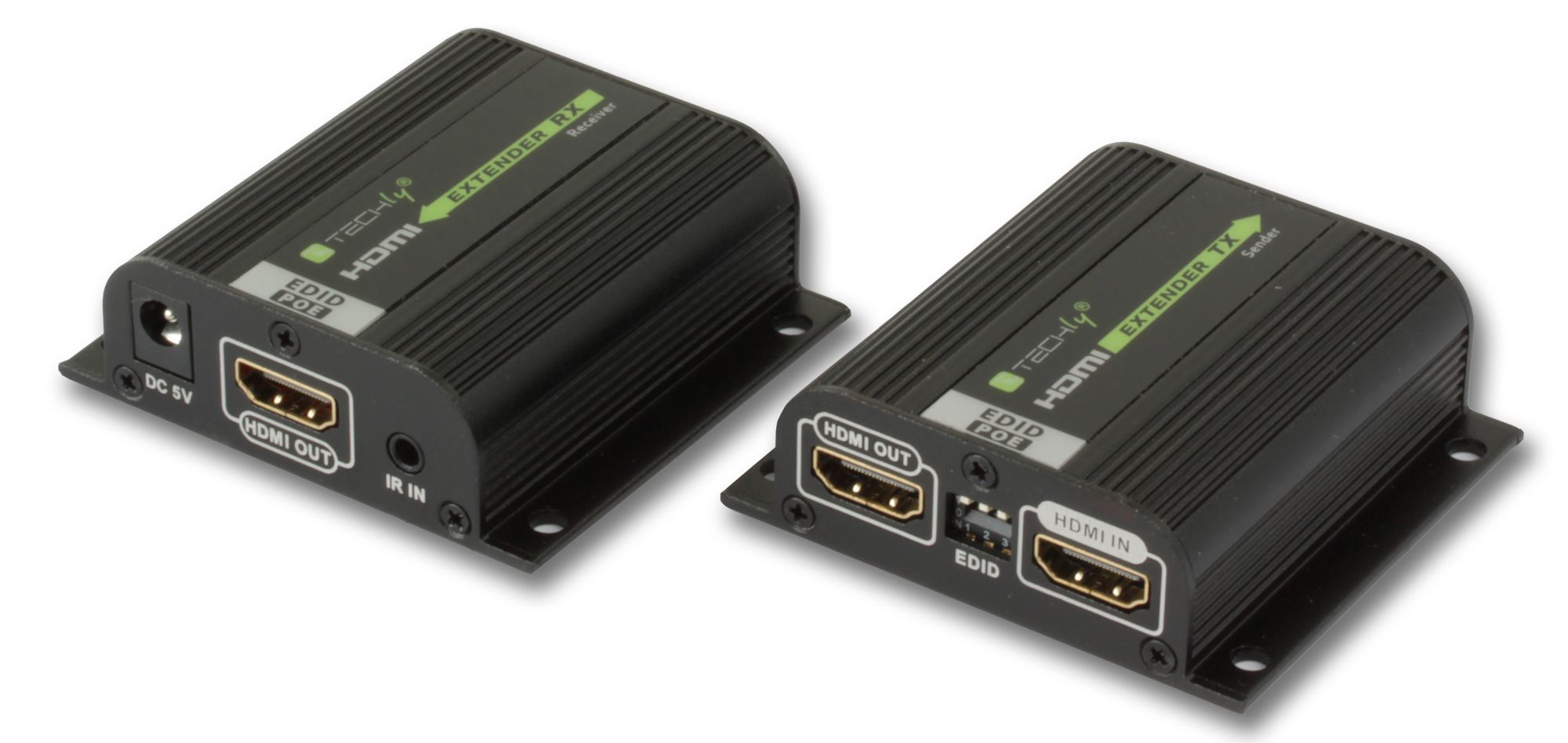 Amplificatore Extender HDMI Full HD 3D POE su cavo Cat.6/6A/7 40m con EDID ed IR