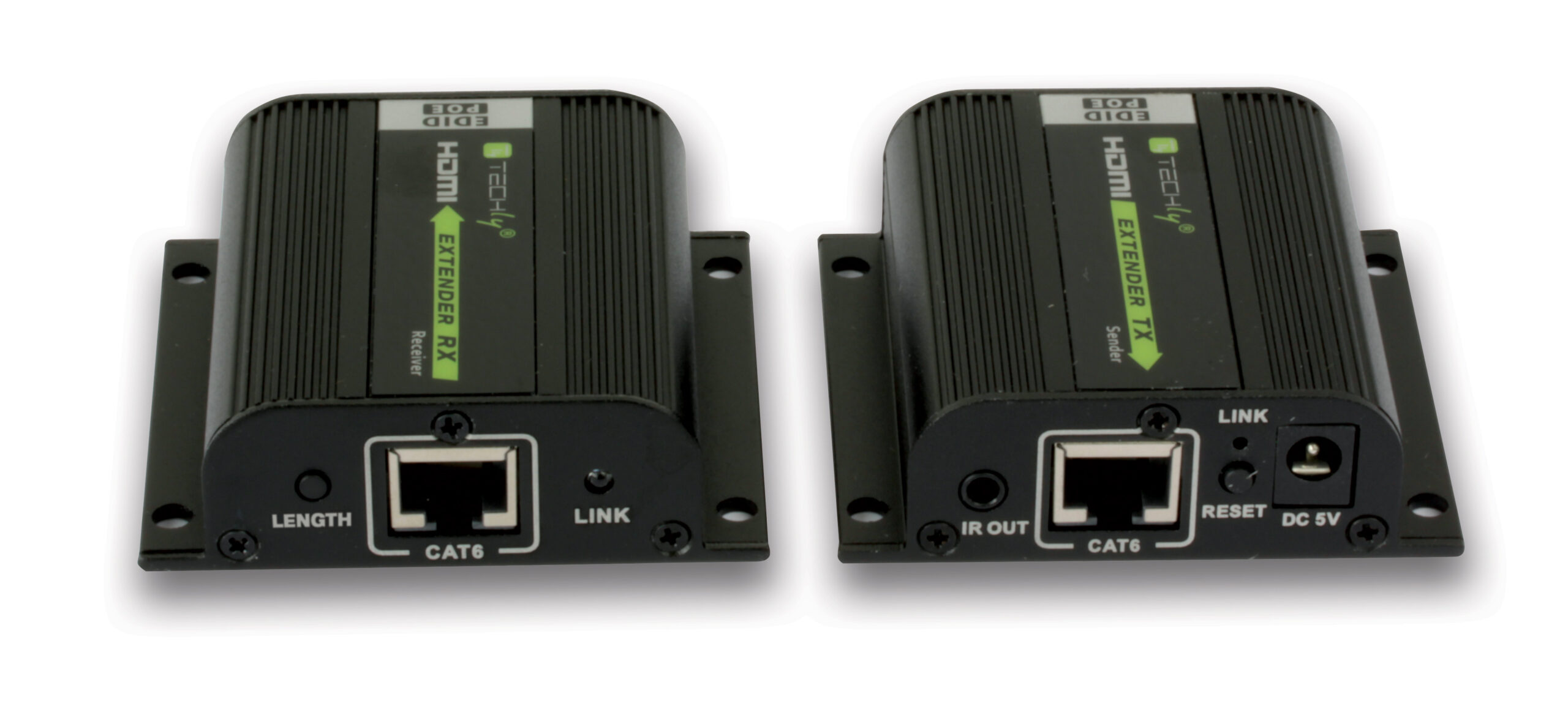 Amplificatore Extender HDMI Full HD 3D POE su cavo Cat.6/6A/7 40m con EDID ed IR - immagine 4