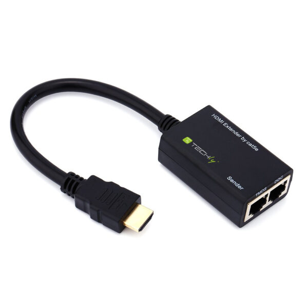 Amplificatore HDMI Cat 5e/6 Compatto 30m - immagine 8