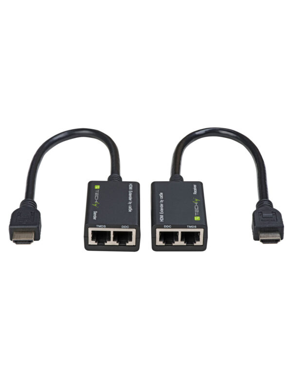Amplificatore HDMI Cat 5e/6 Compatto 30m - immagine 10