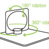 Anello e Supporto per Smartphone Nero - immagine 8