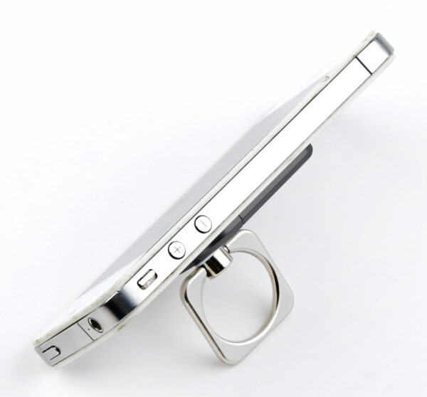 Anello e Supporto per Smartphone Nero - immagine 5