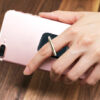 Anello e Supporto per Smartphone Nero - immagine 10