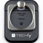 Anello e Supporto per Smartphone Nero