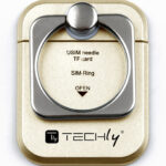 Anello e Supporto per Smartphone Oro