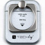 Anello e Supporto per Smartphone Silver