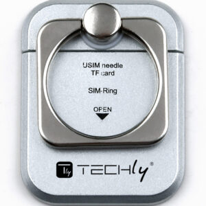 Anello e Supporto per Smartphone Silver
