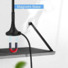 Antenna LTE Omnidirezionale Fissa SMA 3-5dBi 12,5cm Cavo RG-174 A/U - immagine 3