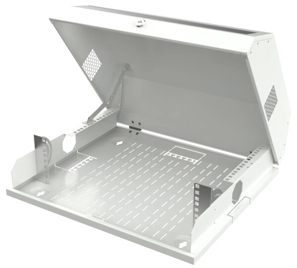 Armadio a muro 19'' Flat 9 Unità Bianco RAL9016 - immagine 2