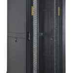 Armadio NetRack 19'' 600x1000 42 Unità Ventilato Nero da Assemblare