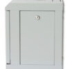 Armadio Rack 10'' a muro 6 unità con pannelli asportabili Grigio prof. 300 mm - immagine 3