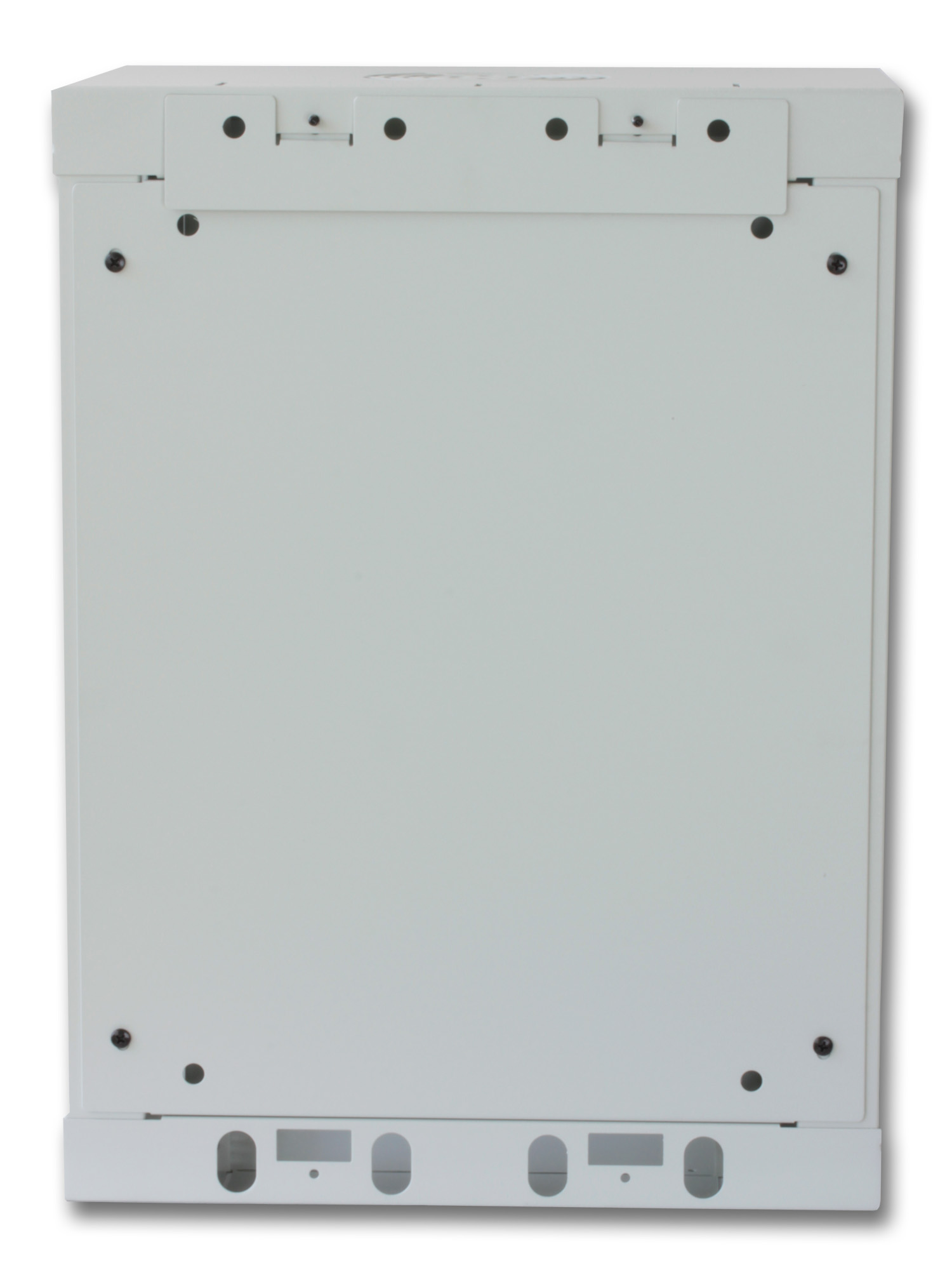 Armadio Rack 10'' a muro 6 unità con pannelli asportabili Grigio prof. 300 mm - immagine 5